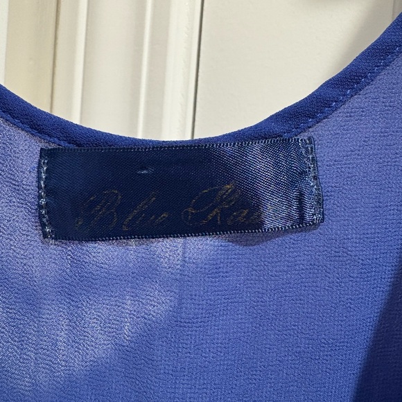 Blue Rain Sapphire Embellished Tank Top - Picture 2 of 4